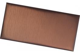 Декоративен панел от изкуствена кожа 25*12,5cm 13896 БАКЪР