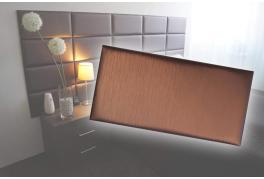 Декоративен панел от изкуствена кожа 25*12,5cm 13896 БАКЪР