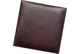 Декоративен панел от изкуствена кожа 25х25cm 80226 КАФЯВ