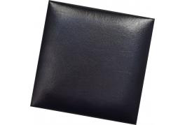 Декоративен панел от изкуствена кожа 12,5х12,5cm 90138 ЧЕРЕН