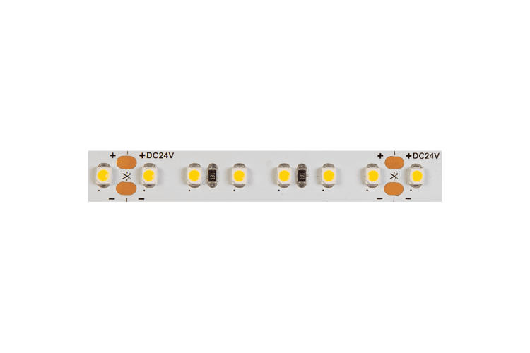 Професионална LED лента топло бяла 5м  24V DC 120° 9.6W/m Warm White SMD 3528