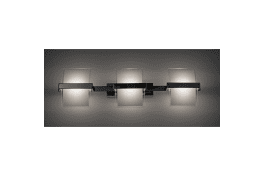 LED осв. тяло 3х5W, 4200K, IP20  за стена хром