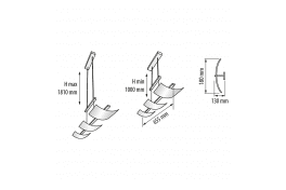 LED осв. тяло 3x5W, 4200K, IP20  висящо хром
