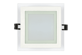 LED стъклен панел квадрат IP44  220V-240V AC 120° 18W 4200K SMD 2835