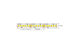 Професионална LED лента неутрално бяла 5м  24V DC 120° 14.4W/m Neutral white SMD 2835