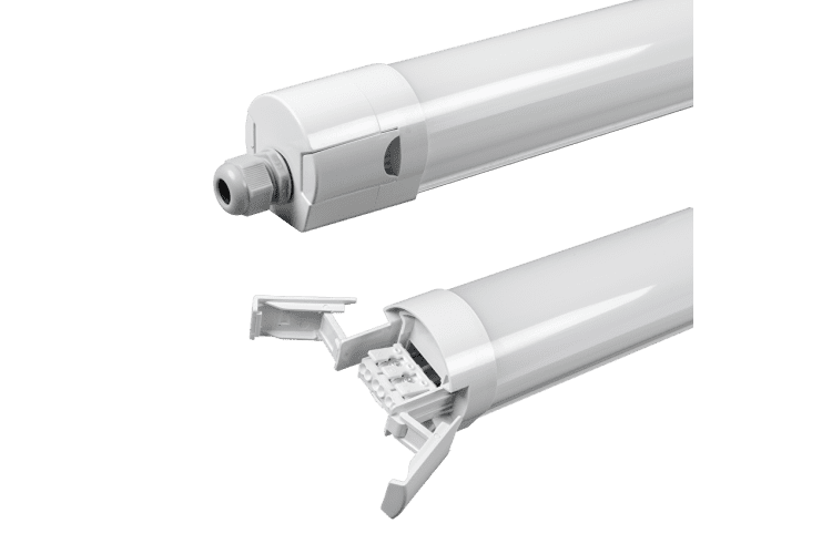 LED slim индустриално осв. тяло CCT 1.2m PC  220V-240V AC 120° 36W 3000K/4000K/6500K SMD 2835