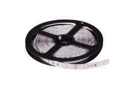 LED лента бяла 5м  12V DC 120° 7.2W/m White SMD 5050