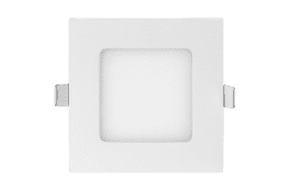 LED панел за вграждане квадрат неутрална  220V-240V AC 120° 6W 4200K SMD 2835