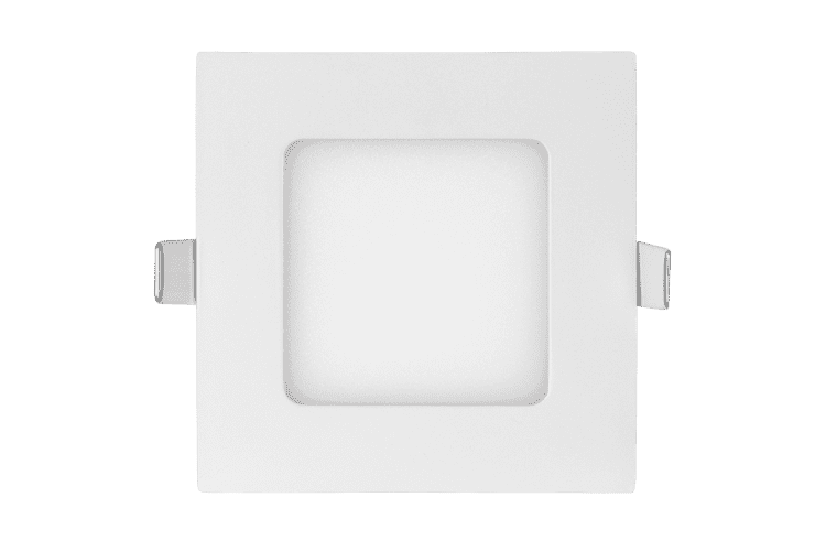 LED панел за вграждане квадрат неутрална  220V-240V AC 120° 6W 4200K SMD 2835