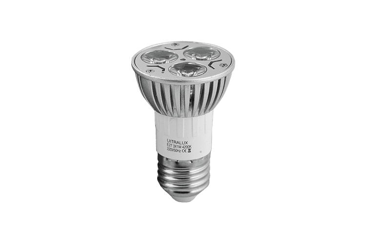 LED луничка неутрална E27 220V 60° 3W 4200K