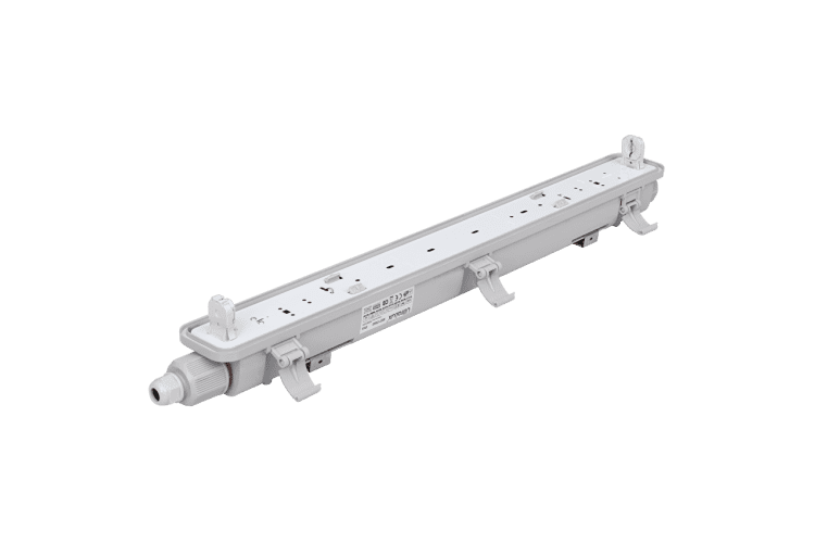Водоустойчиво осв. тяло за LED тръби 1xТ8 0.6м G13 220V-240V AC 1x18W max Водоустойчиво осв. тяло за LED тръби 1xТ8 0.6м G13 220V-240V AC 1x18W max