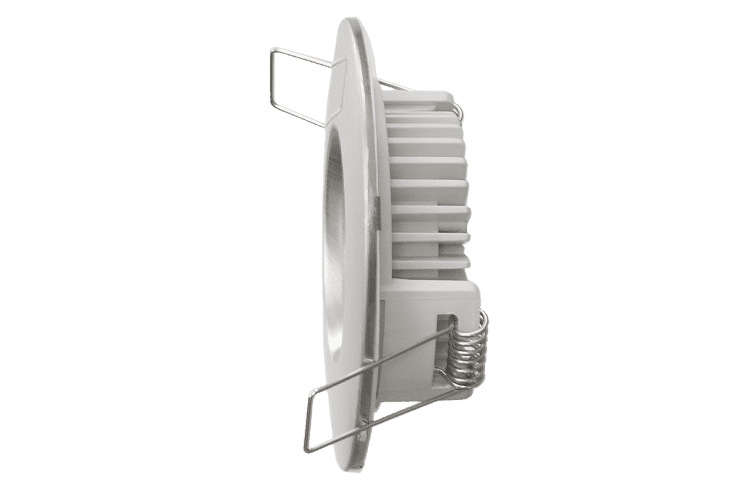 LED луна за вграждане топла , сатиниран никел  220V-240V AC 120° 6.5W 2700K SMD 2835